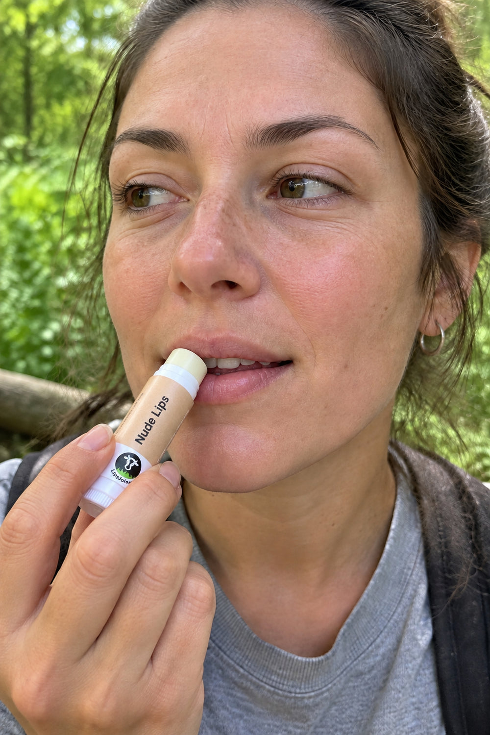 Organic Nude Tallow Lip Balm, Unscented, 4.25 g