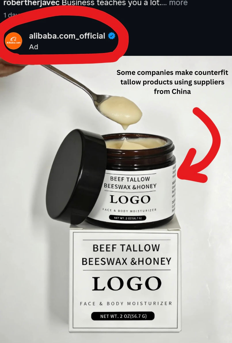 Sourcing high quality tallow skincare