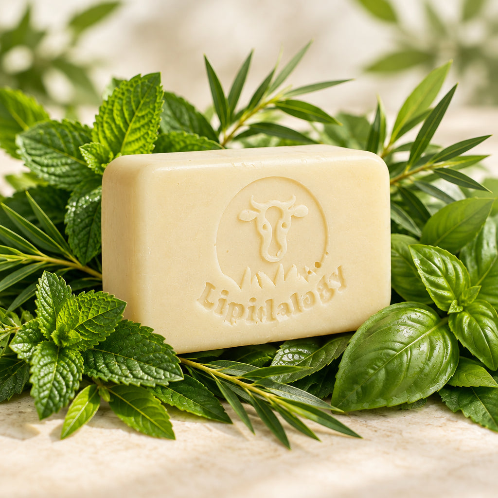 Unscented Tallow Soap Bar — Natural & Gentle | Lipidology 85g
