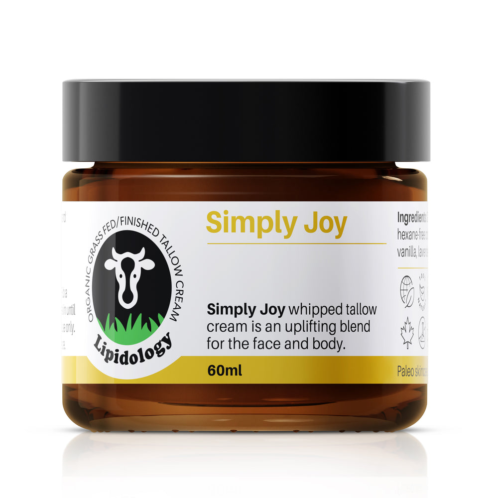 Simply Joy, Face and Body Cream, (Skin-Safe Bergamot) Blend 60 ml