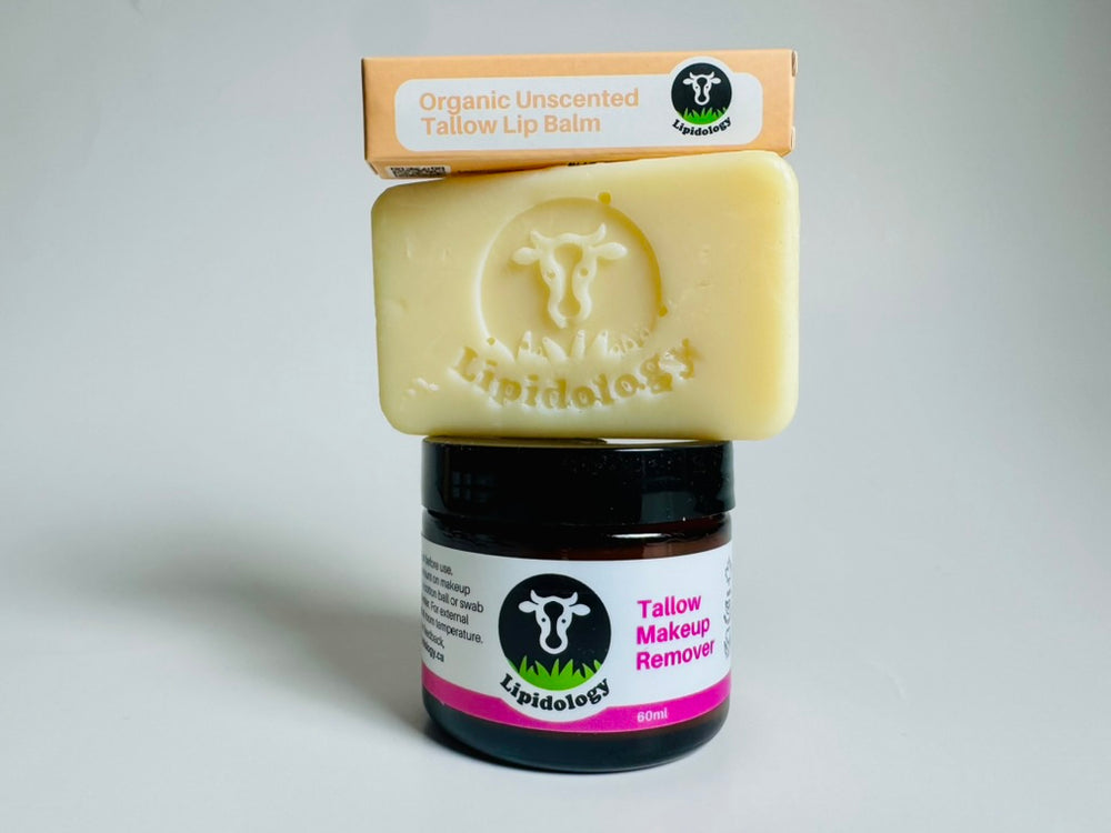 Fatter Unscented Soap, Makeup Remover & Nude Lip Balm Bundle