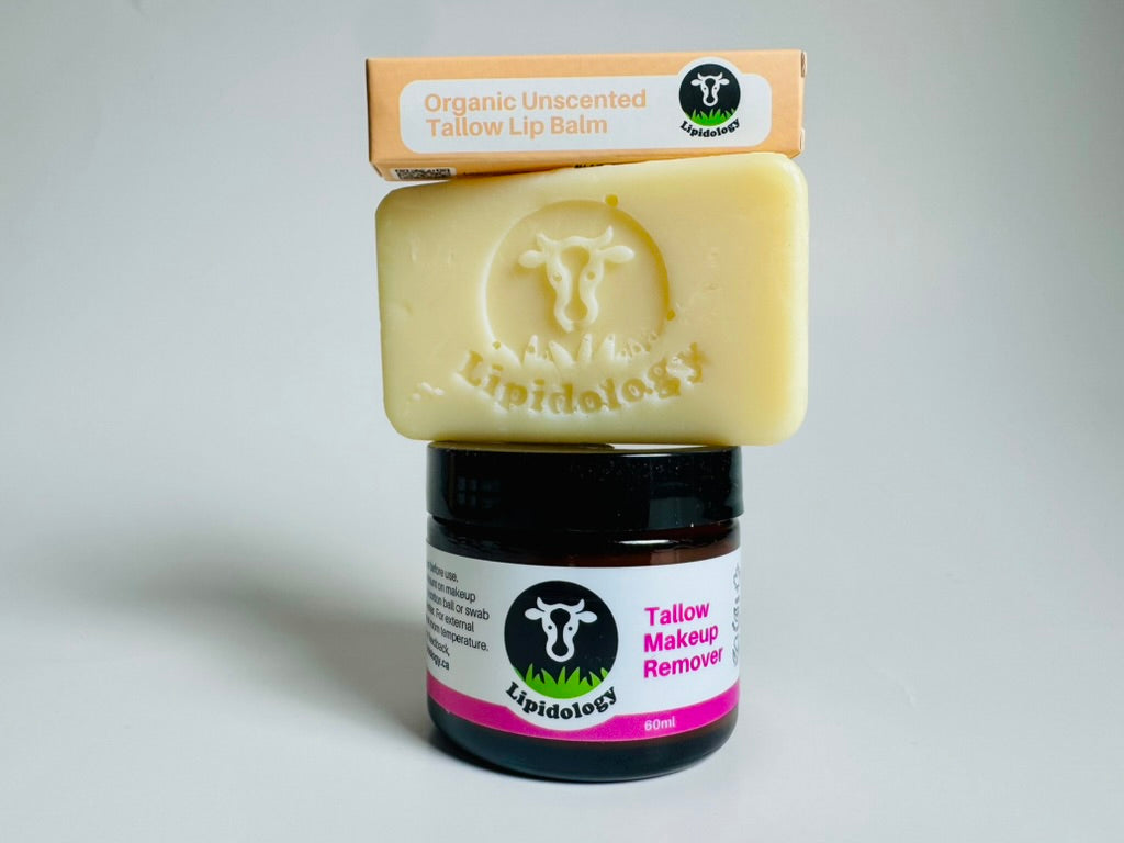 Fatter Unscented Soap, Makeup Remover & Nude Lip Balm Bundle