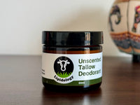 Organic Tallow Deodorant, Unscented -1 Lipidology