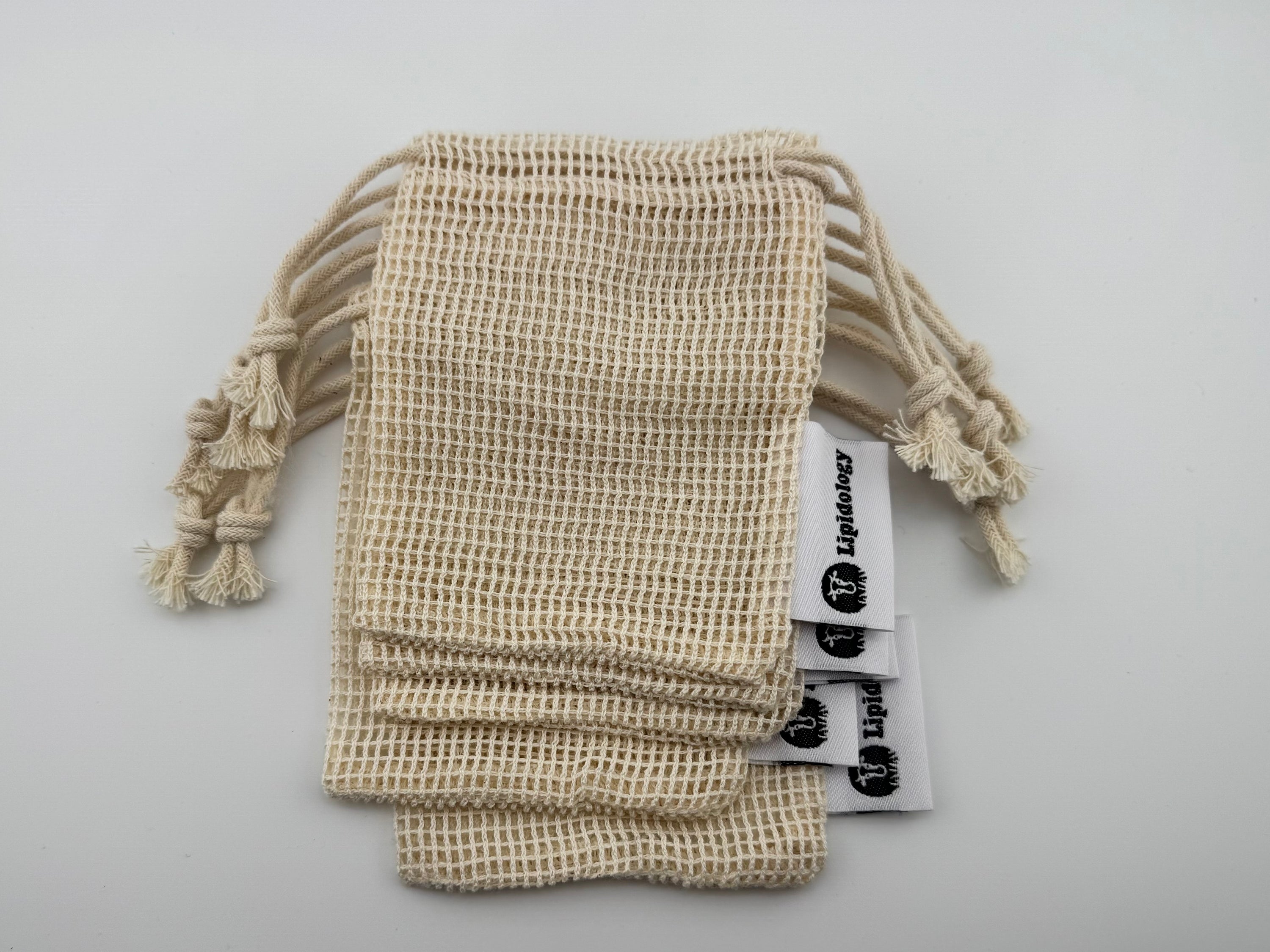 Cotton Mesh Soap Saver - 5 pack