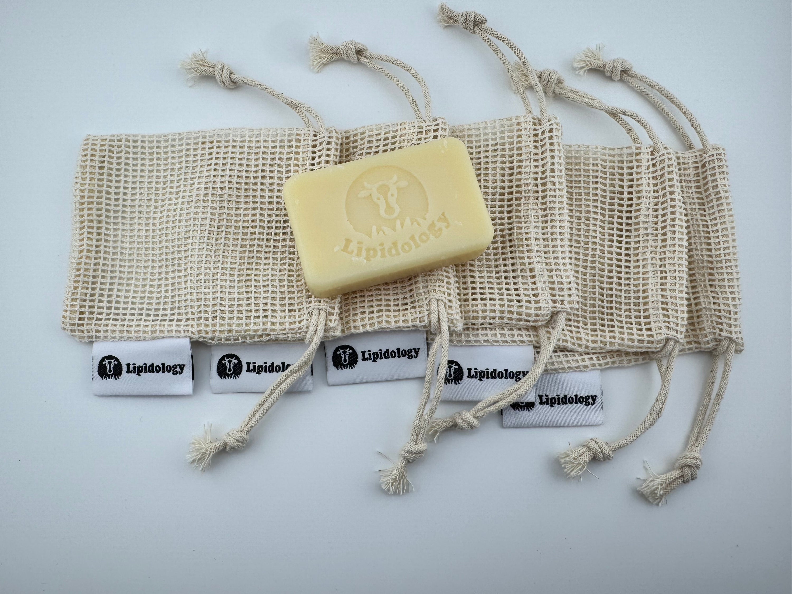 Cotton Mesh Soap Saver - 5 pack