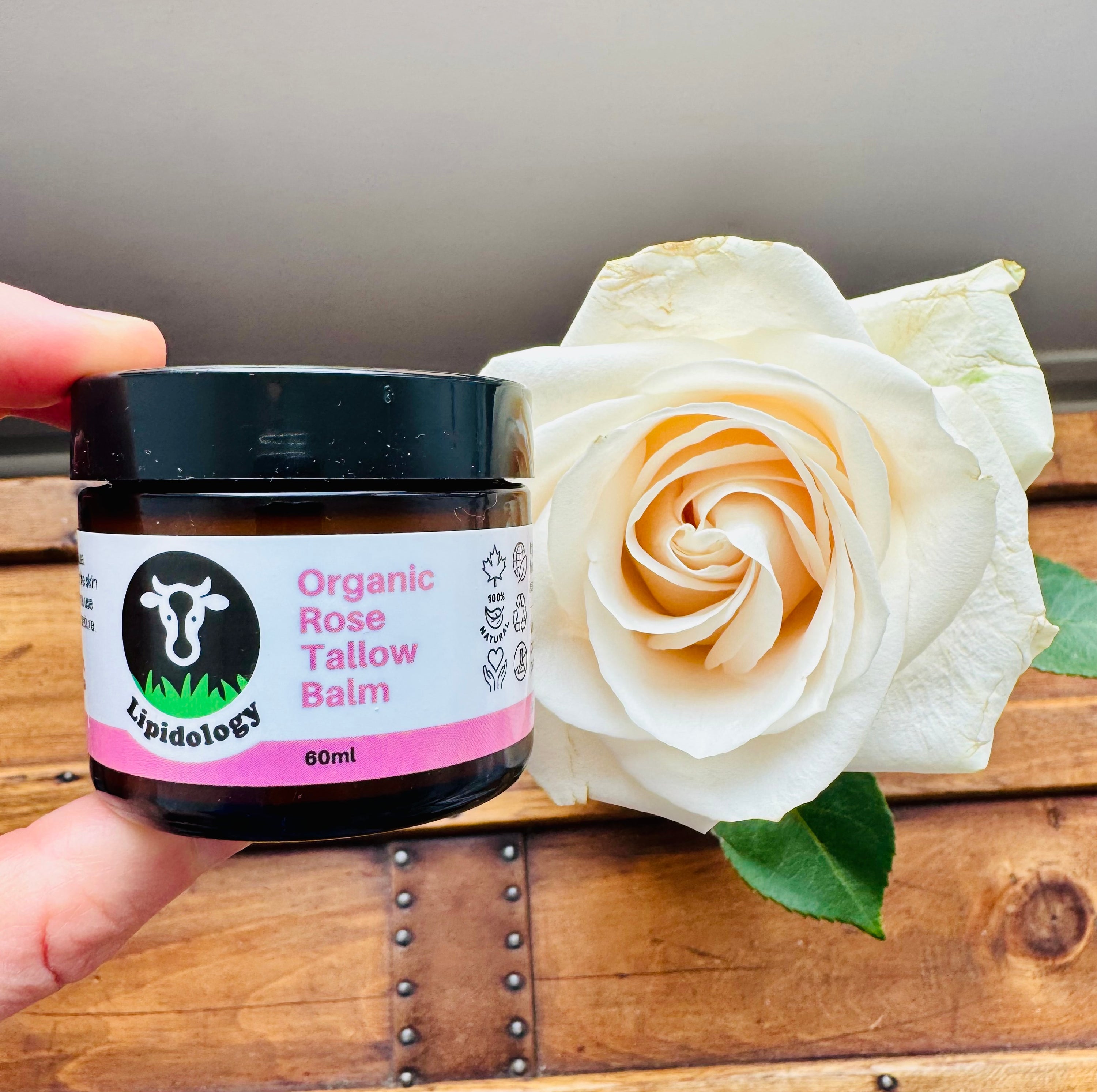 Rose Tallow Balm — Rosehip Oil & Rose Absolute | Lipidology