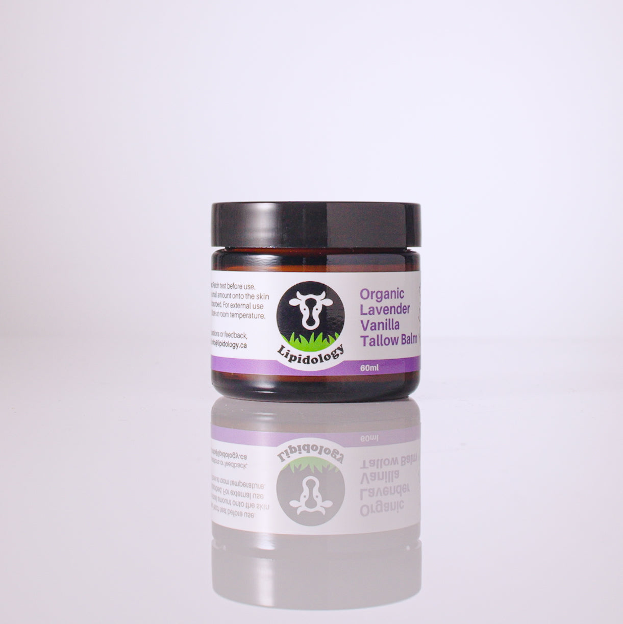Organic Lavender Vanilla Tallow Balm, 60 ml