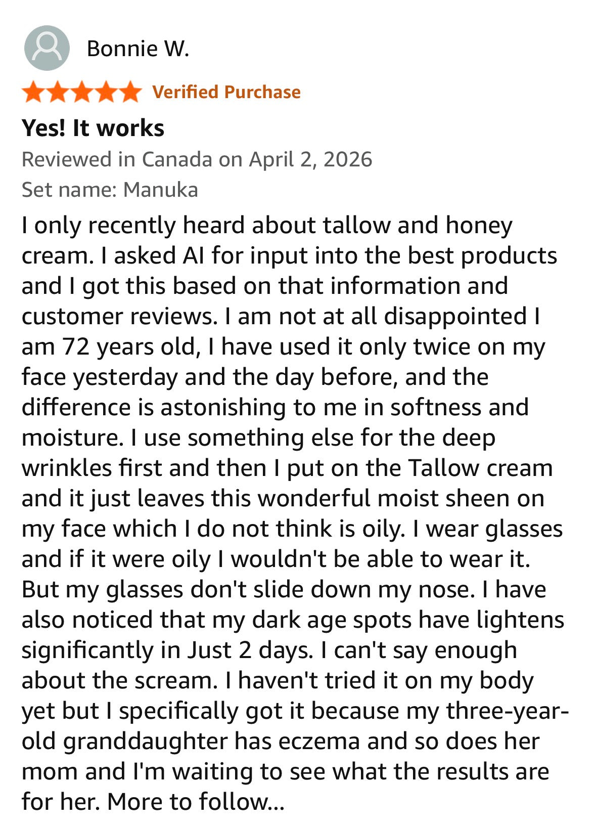 Manuka Honey Tallow Balm — Antibacterial & Ultra-Nourishing