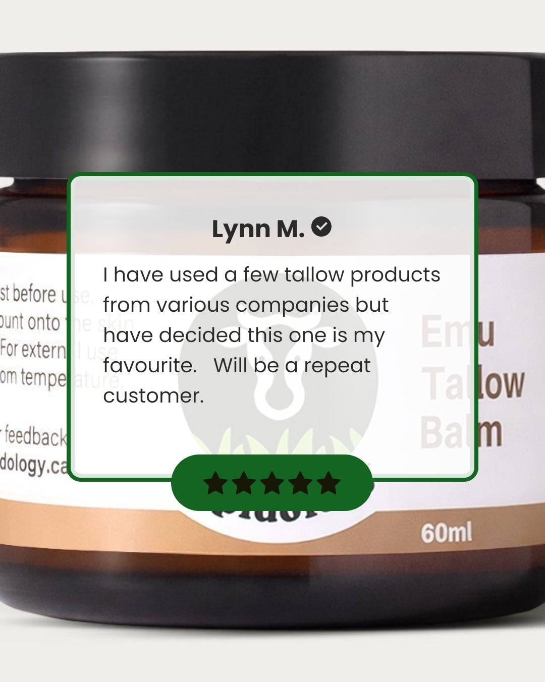 Emu Oil Tallow Balm — Anti-Aging & Deeply Restorative | Lipidology