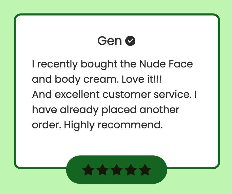 Organic Nude Tallow Face and Body Balm, Unscented, 60 ml