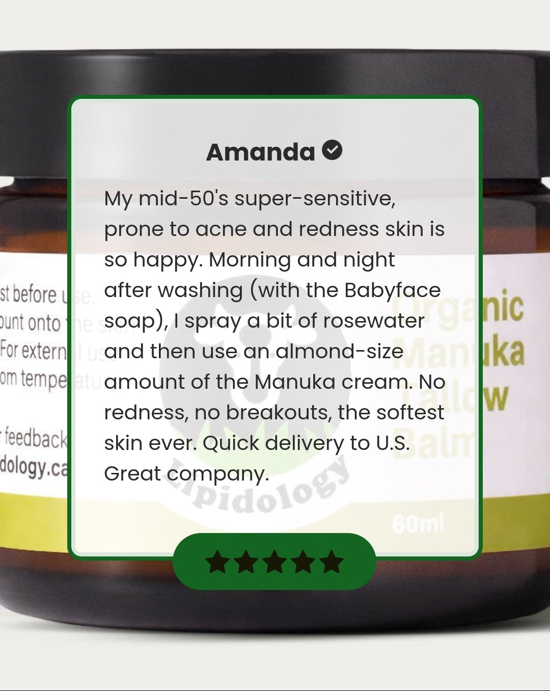 Manuka Honey Tallow Balm — Antibacterial & Ultra-Nourishing
