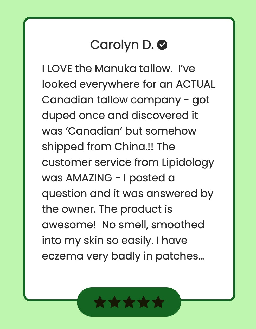 Organic Manuka Tallow Balm, 60 ml