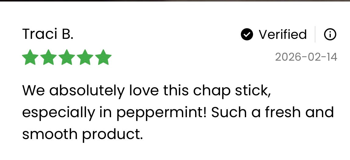 Organic Chill Out Lip Balm, Peppermint, Vanilla, 4.25 g: