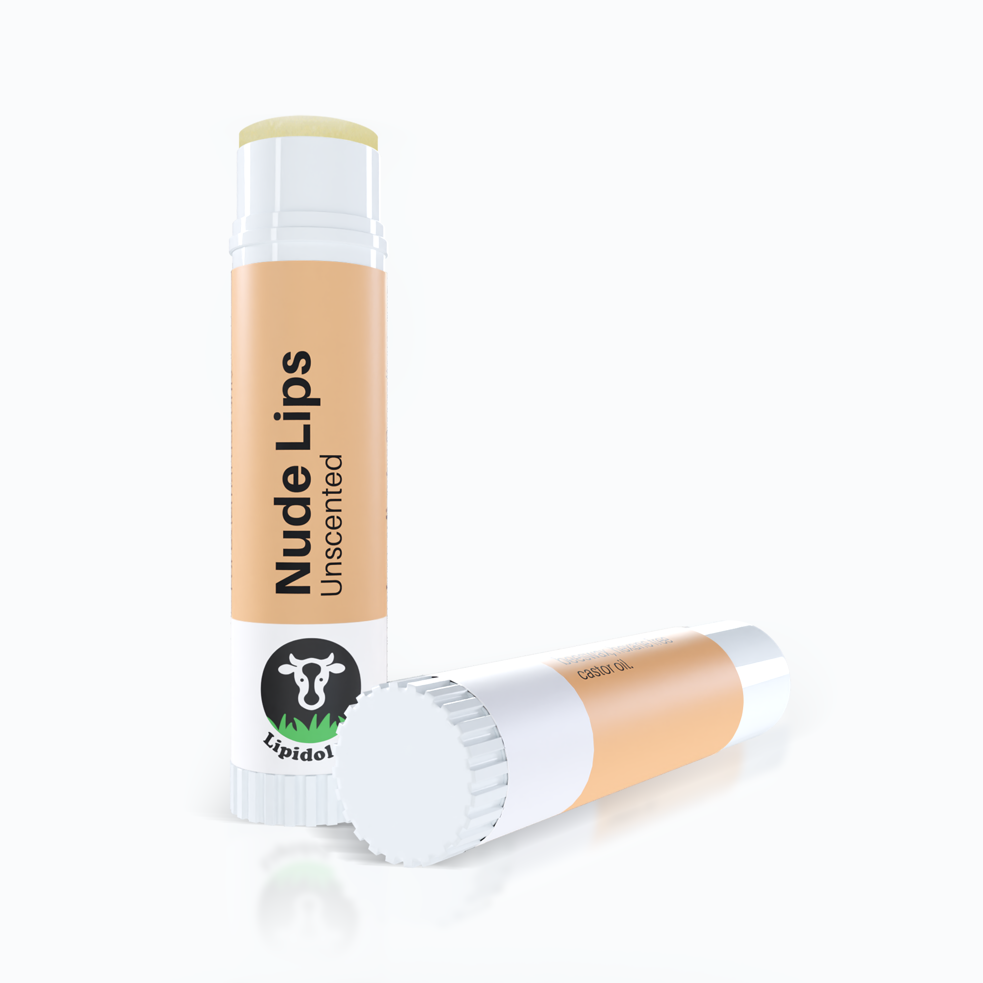 Nude, Lip Balm, Unscented, 5.5 ml - Lipidology